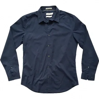 Pre-owned Calvin Klein Shirt In Blue