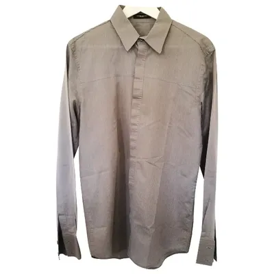 Pre-owned Costume National Shirt In Grey