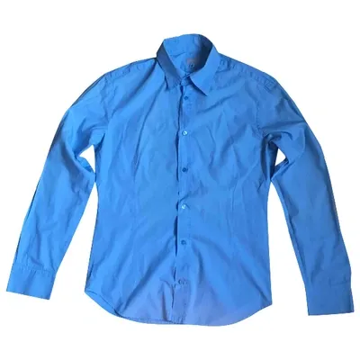 Pre-owned Versus Shirt In Turquoise