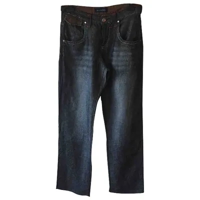 Pre-owned Diesel Straight Jeans In Blue