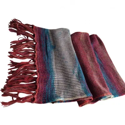 Pre-owned Missoni Wool Scarf & Pocket Square In Multicolour