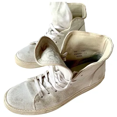 Pre-owned John Varvatos Trainers In White