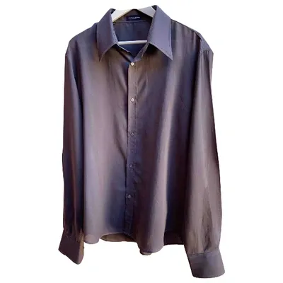 Pre-owned Costume National Shirt In Brown