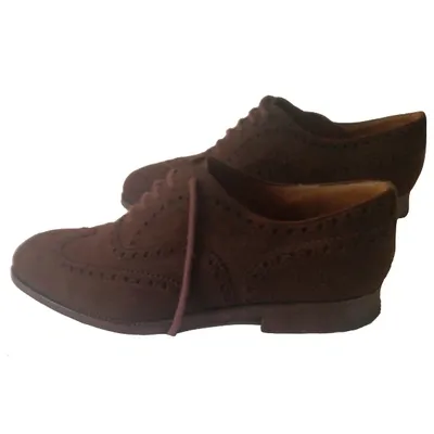 Pre-owned Church's Lace Ups In Brown