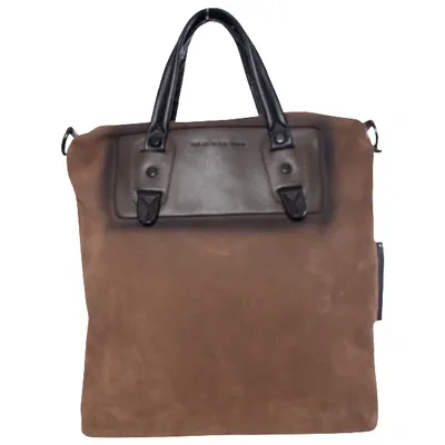 Pre-owned Diesel Black Gold Bag In Brown