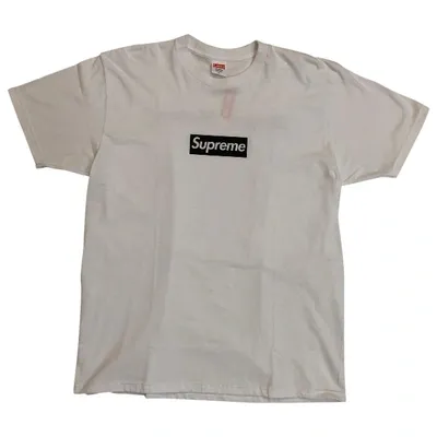 Pre-owned Supreme White Cotton T-shirt