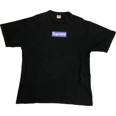 Pre-owned Supreme Black Cotton T-shirt