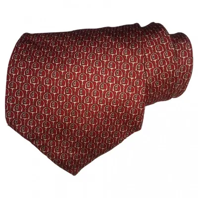 Pre-owned Alfred Dunhill Silk Tie In Multicolour