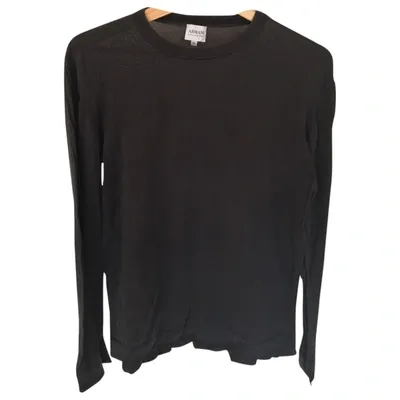 Pre-owned Armani Collezioni Sweatshirt In Black