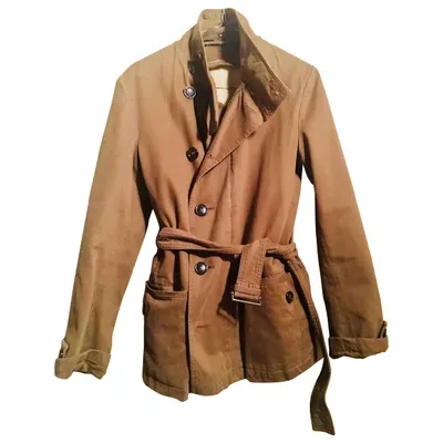 Pre-owned Miu Miu Jacket In Beige