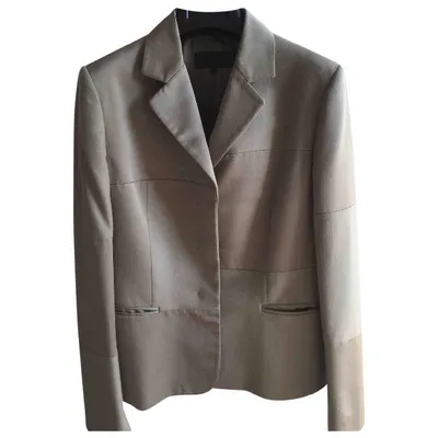 Pre-owned Iceberg Cashmere Blazer In Beige