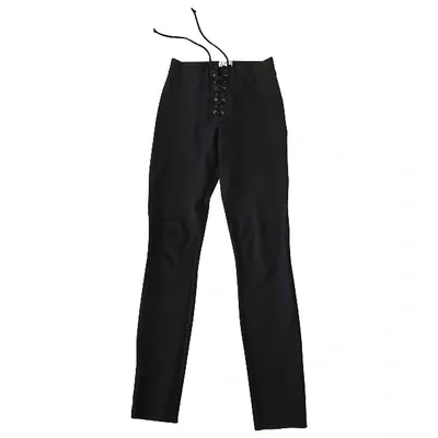 Pre-owned Lpa Slim Pants In Black