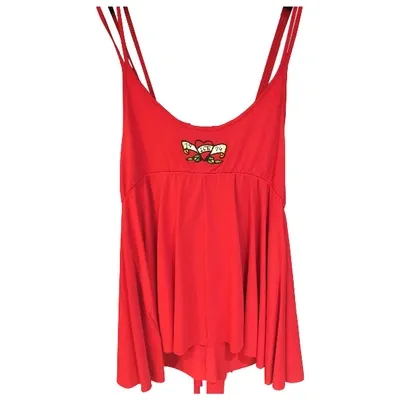 Pre-owned Iceberg Camisole In Red