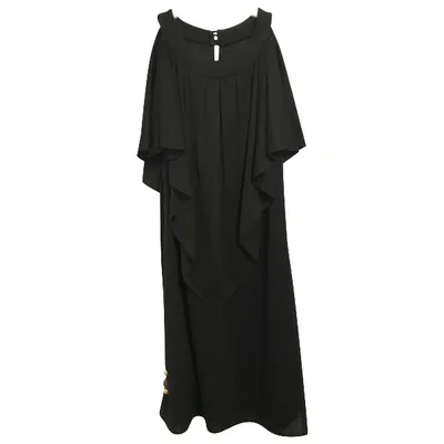 Pre-owned Milly Mid-length Dress In Black