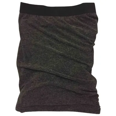 Pre-owned Alexander Wang T Mini Skirt In Grey