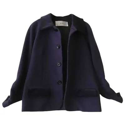 Pre-owned Julien David Wool Jacket In Purple