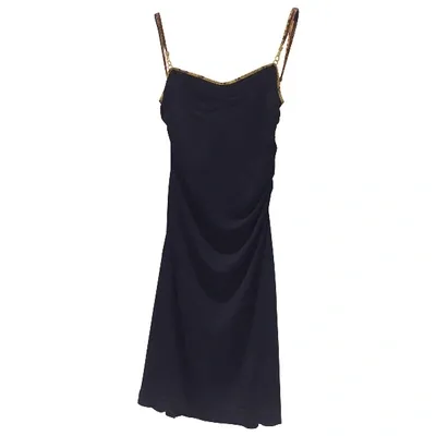 Pre-owned Iceberg Mid-length Dress In Black