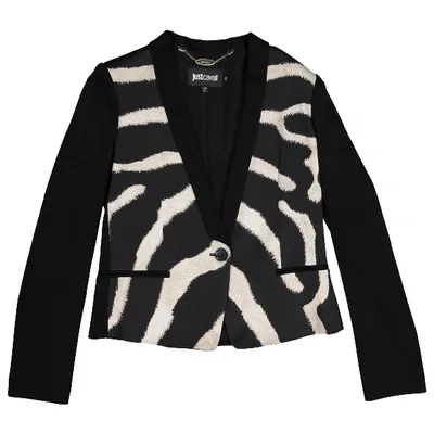 Pre-owned Just Cavalli Black Viscose Jacket