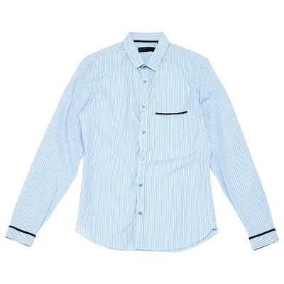 Pre-owned Burberry Shirt In Blue