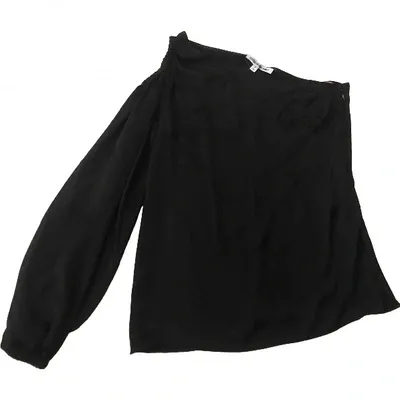 Pre-owned Elizabeth And James Black Synthetic Top