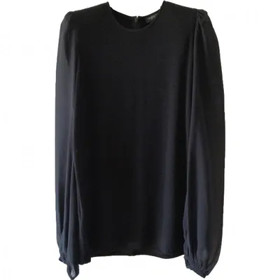 Pre-owned Giambattista Valli Wool T-shirt In Black