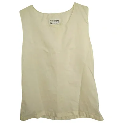 Pre-owned Maison Margiela Camisole In White