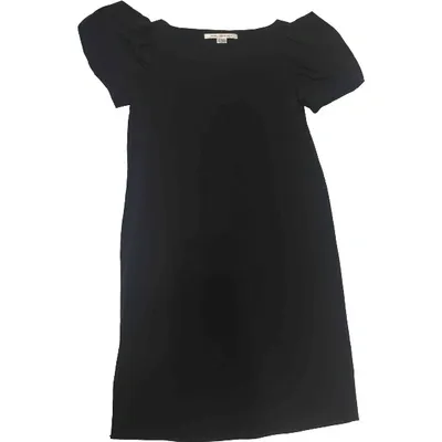 Pre-owned Diane Von Furstenberg Mid-length Dress In Black