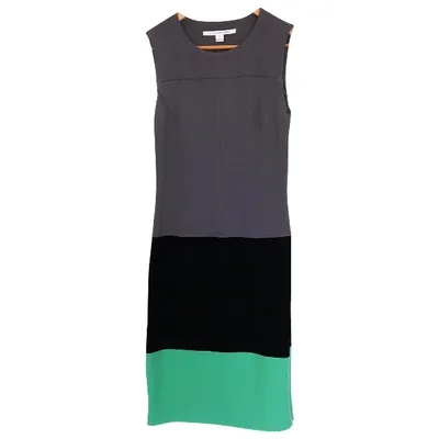 Pre-owned Diane Von Furstenberg Mid-length Dress In Multicolour