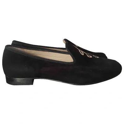 Pre-owned Jil Sander Ballet Flats In Black