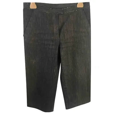 Pre-owned Iceberg Short Pants In Navy