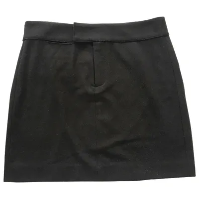 Pre-owned Ralph Lauren Mini Skirt In Black