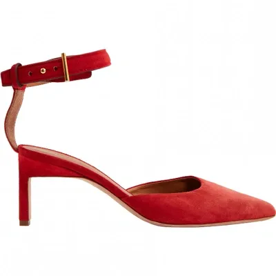 Pre-owned Rosetta Getty Heels In Red