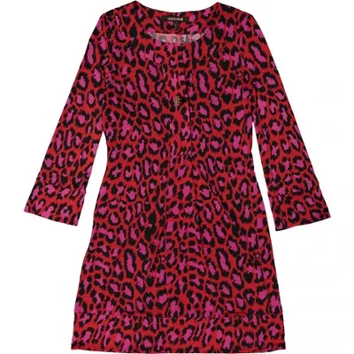 Pre-owned Roberto Cavalli Mid-length Dress In Multicolour