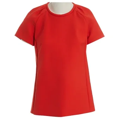 Pre-owned Victoria Victoria Beckham Mid-length Dress In Orange