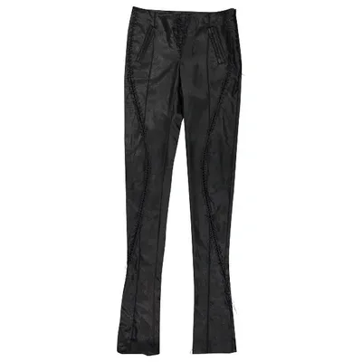 Pre-owned Altuzarra Slim Pants In Black