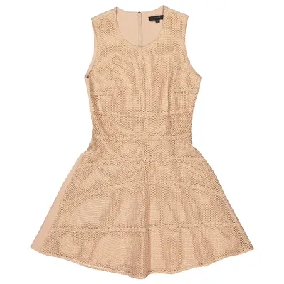 Pre-owned Belstaff Mid-length Dress In Beige