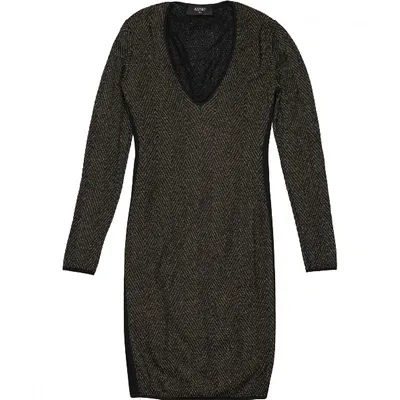 Pre-owned Azzaro Dress In Black