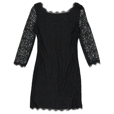 Pre-owned Diane Von Furstenberg Dress In Black