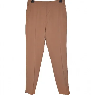 Pre-owned Gerard Darel Large Pants In Beige