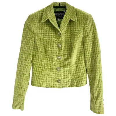 Pre-owned Versus Jacket In Green