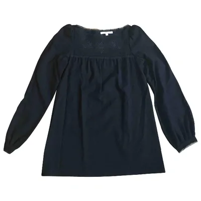 Pre-owned Vanessa Bruno Wool Blouse In Black