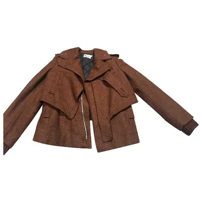 Pre-owned Altuzarra Wool Jacket In Camel