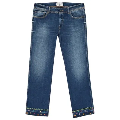 Pre-owned Seafarer Straight Jeans In Blue