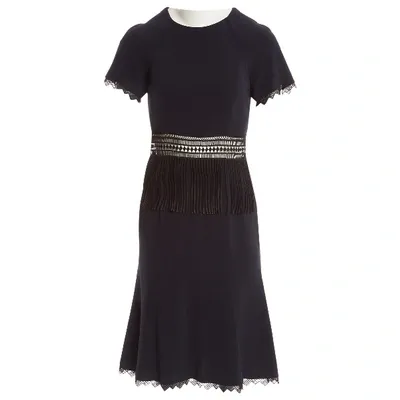 Pre-owned Jonathan Simkhai Mid-length Dress In Navy