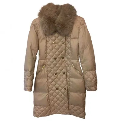 Pre-owned Blumarine Puffer In Beige