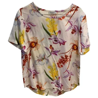 Pre-owned Equipment Silk Blouse In Multicolour