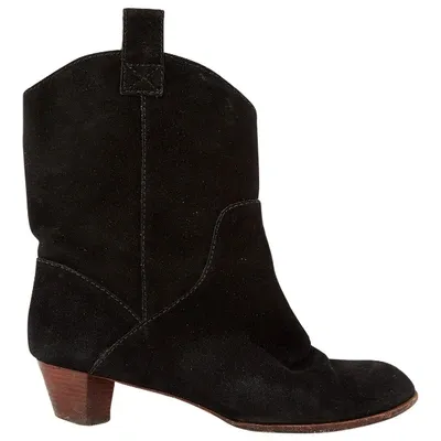 Pre-owned Marc Jacobs Boots In Black