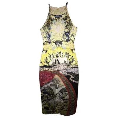 Pre-owned Mary Katrantzou Silk Mid-length Dress In Multicolour