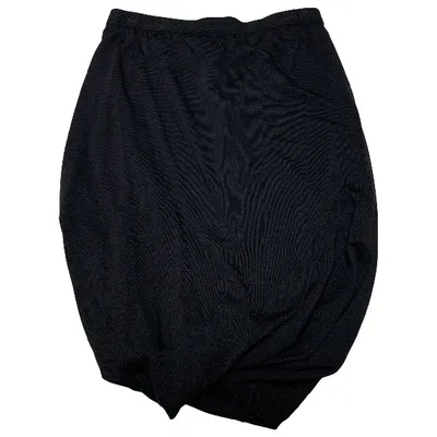 Pre-owned Alexander Wang T Mini Skirt In Black