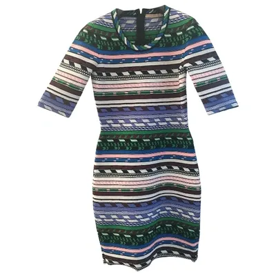 Pre-owned Christopher Kane Mini Dress In Multicolour